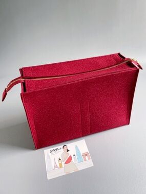 Samorga Bag Organizer for LV OnTheGo GM Extra Tall & with Zipper top removable